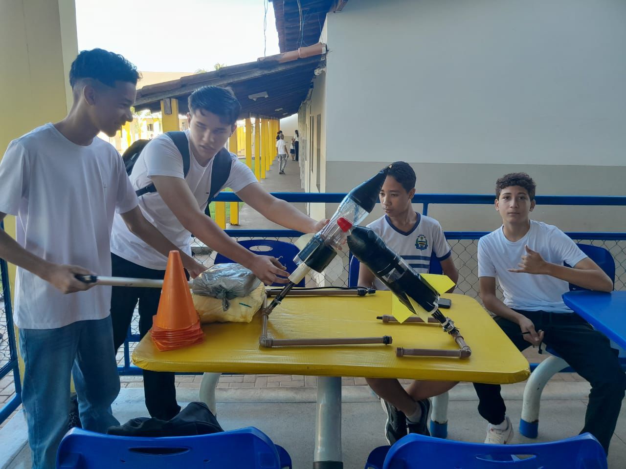 Estreia da escola na Mostra foi marcada por aprendizado, entusiasmo e espírito de cooperação entre os participantes