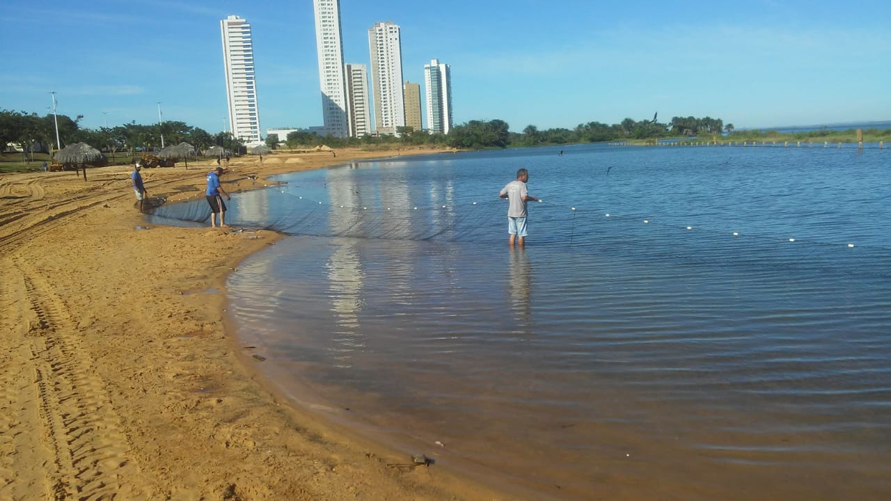 Áreas de banho de praias da Capital recebem ações preventivas