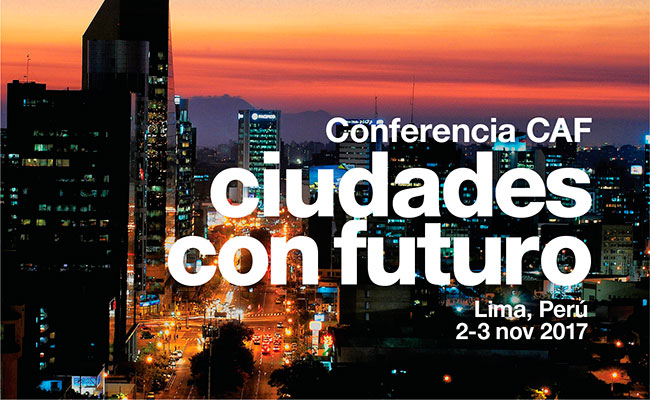 Em Lima, Peru, Amastha participa de conferência da CAF: Cidades com Futuro que reúne autoridades e líderes de 24 países