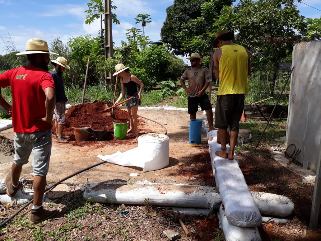 Escola Sueli Reche utiliza técnicas de bioconstrução em projeto de nova biblioteca