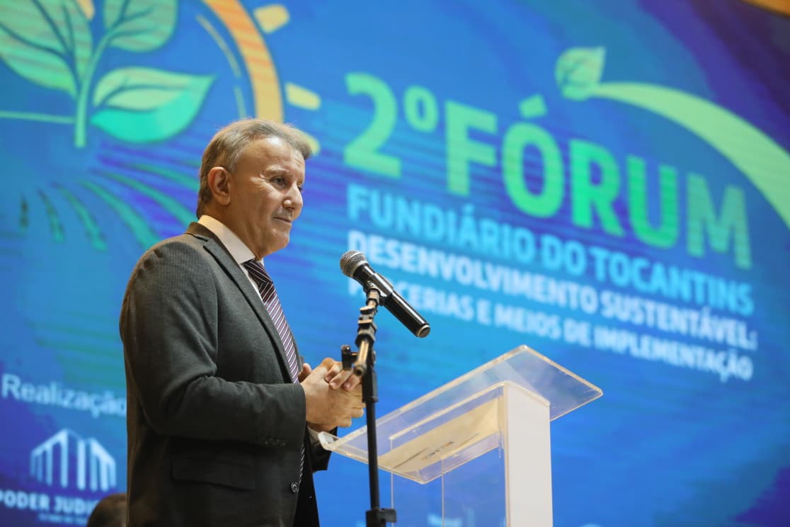 Prefeito Eduardo Siqueira Campos destaca dignidade e sustentabilidade no 2º Fórum Fundiário do Tocantins