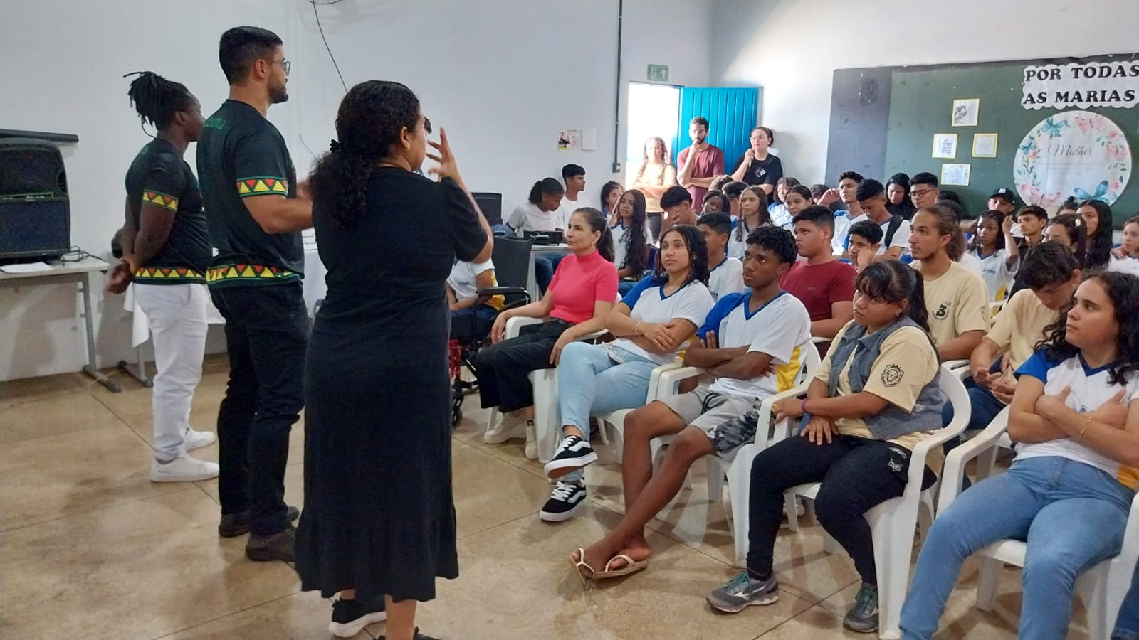 Ciclo de palestras antirracistas deve alcançar 2,2 mil pessoas em escolas e instituições de Palmas com o Projeto África em Nós