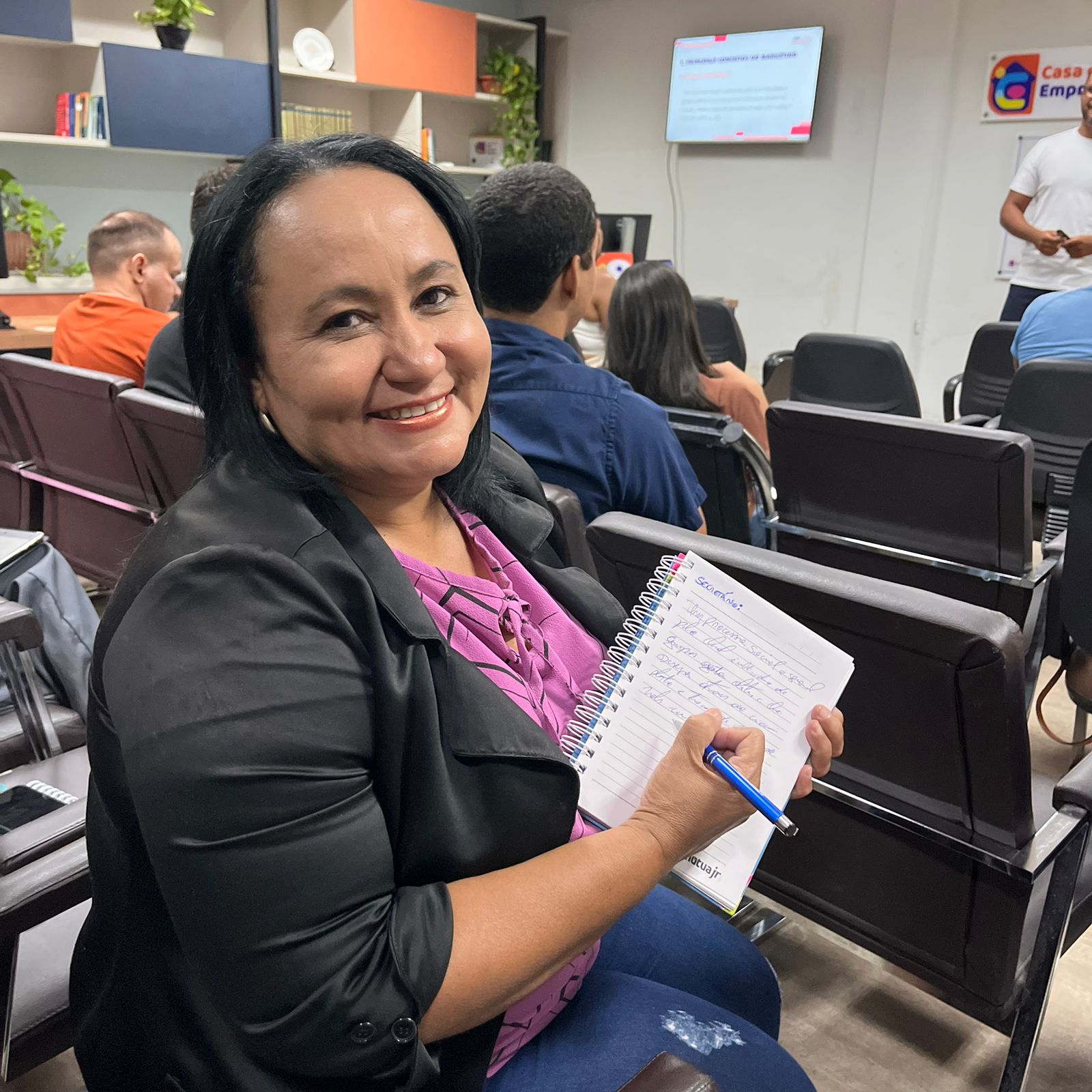 Empreendedores de diversos ramos participaram da capacitação.