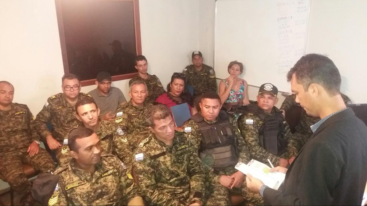 Servidores da Guarda Metropolitana de Palmas passam por capacitação sobre a legislação ambiental
