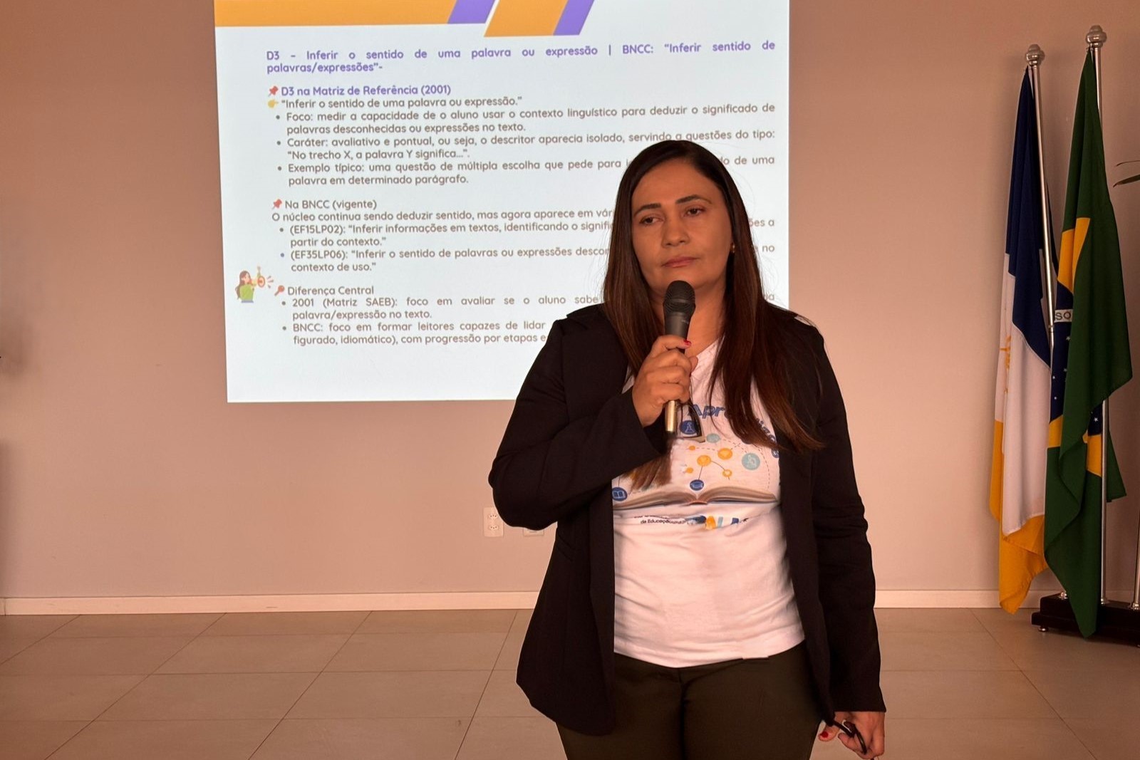 Superintendente de Gestão Escolar, Maria Antônia Almeida destacou que a secretaria segue um cronograma de ações pedagógicas que contempla diversas etapas e promove a integração entre iniciativas