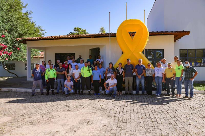 Sesmu leva campanha ‘Paz no Trânsito começa por você’ a servidores da UVCZ