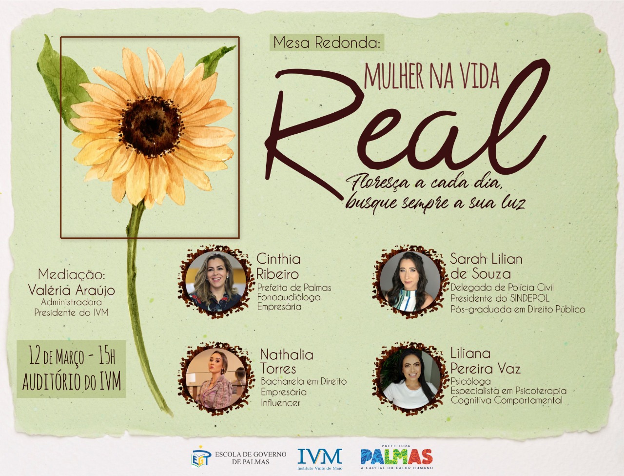 IVM reunirá servidoras para discutir a mulher na vida real