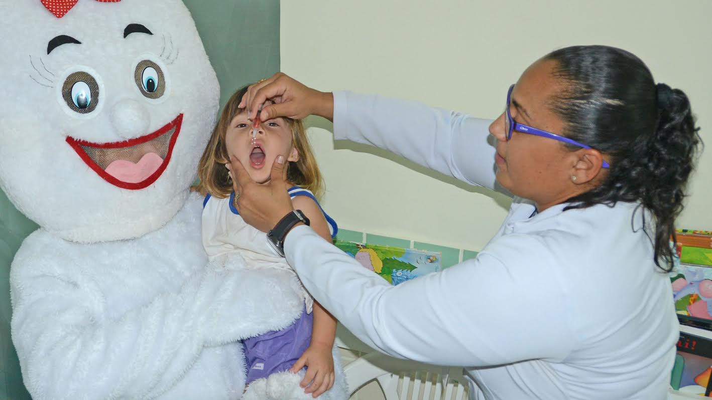 Palmas supera meta e imuniza mais de 20 mil crianças contra Paralisia Infantil