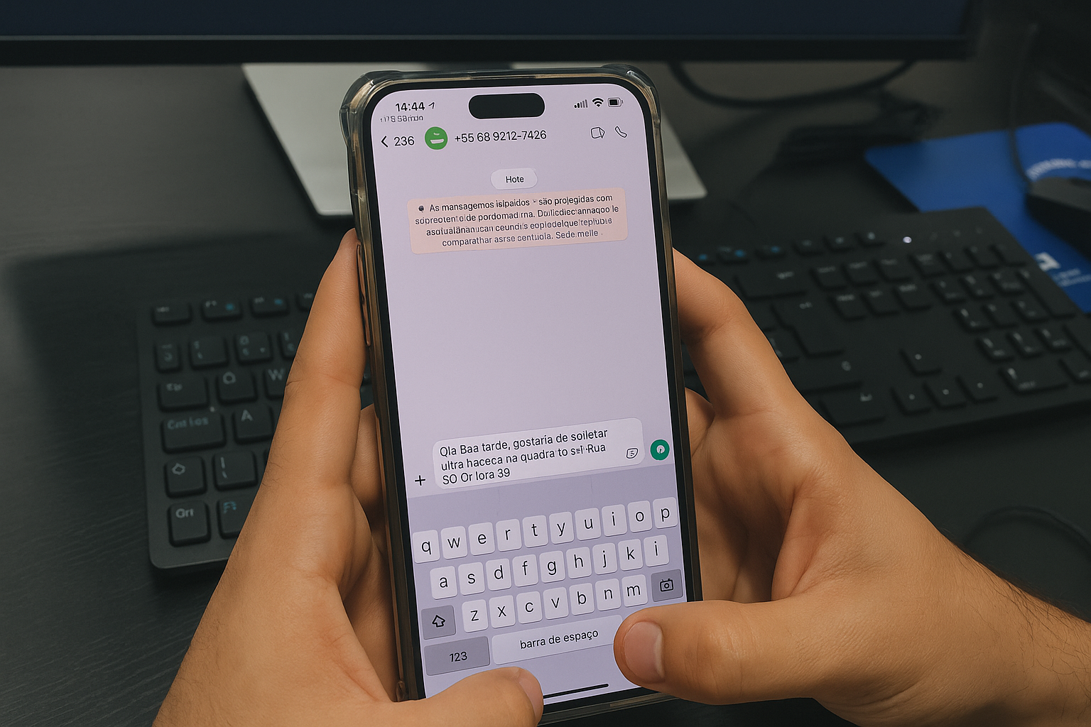 Secretaria Municipal de Zeladoria Urbana passa a utilizar o Whatsapp para receber solicitações de serviços