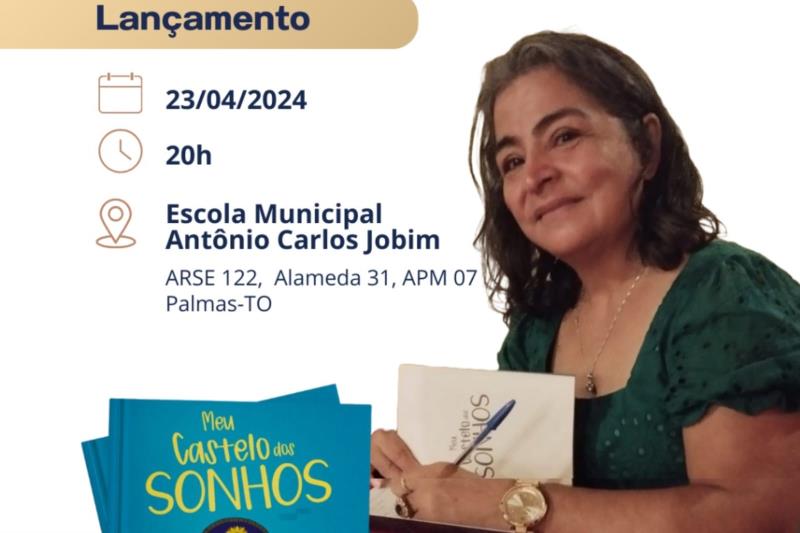 Aluna egressa da Escola Tom Jobim lança livro de poesias nesta terça-feira, 23