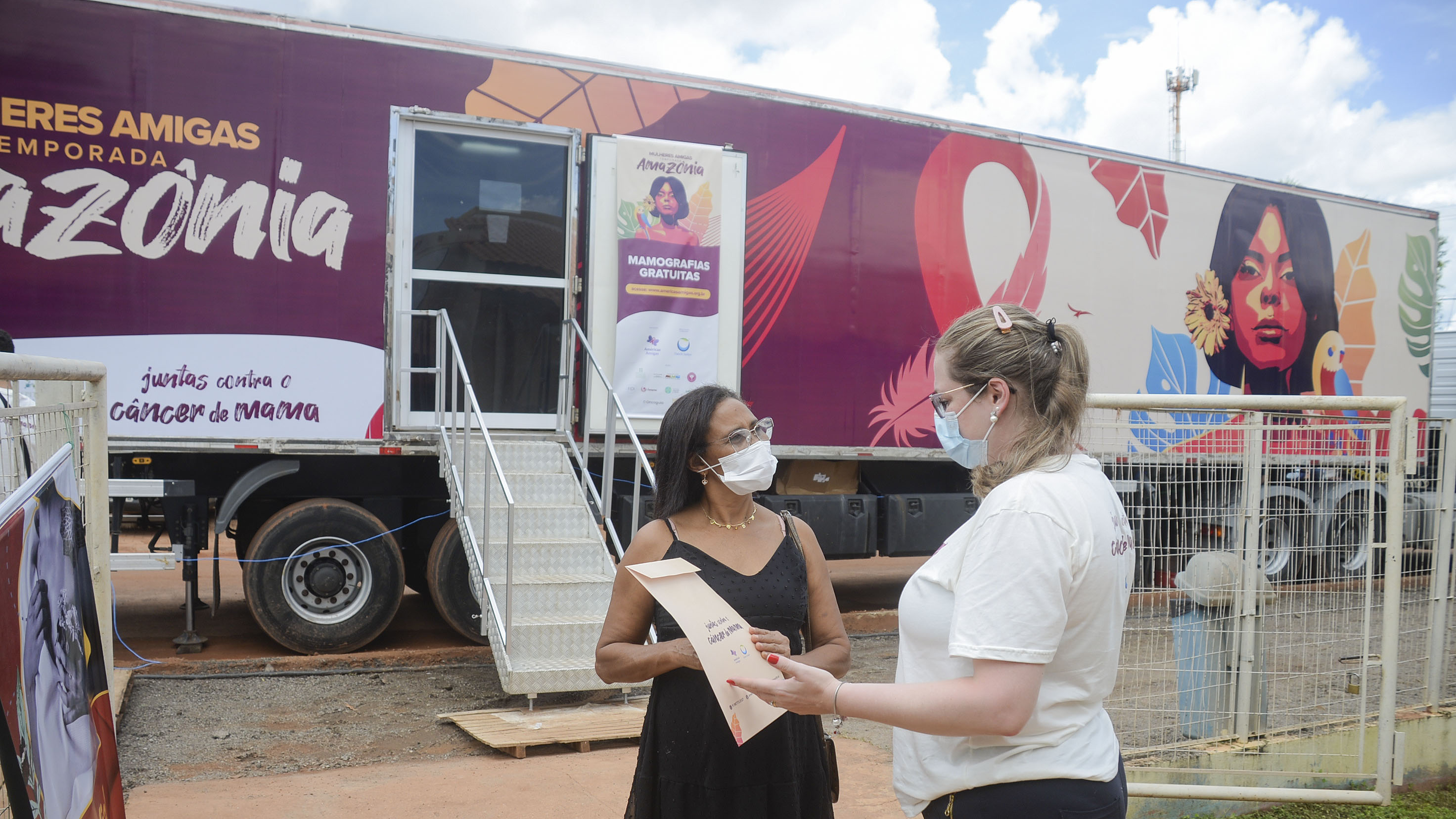 ‘Mulheres Amigas Temporada Amazônia’ oferece exames gratuitos de mamografia às mulheres no final de semana