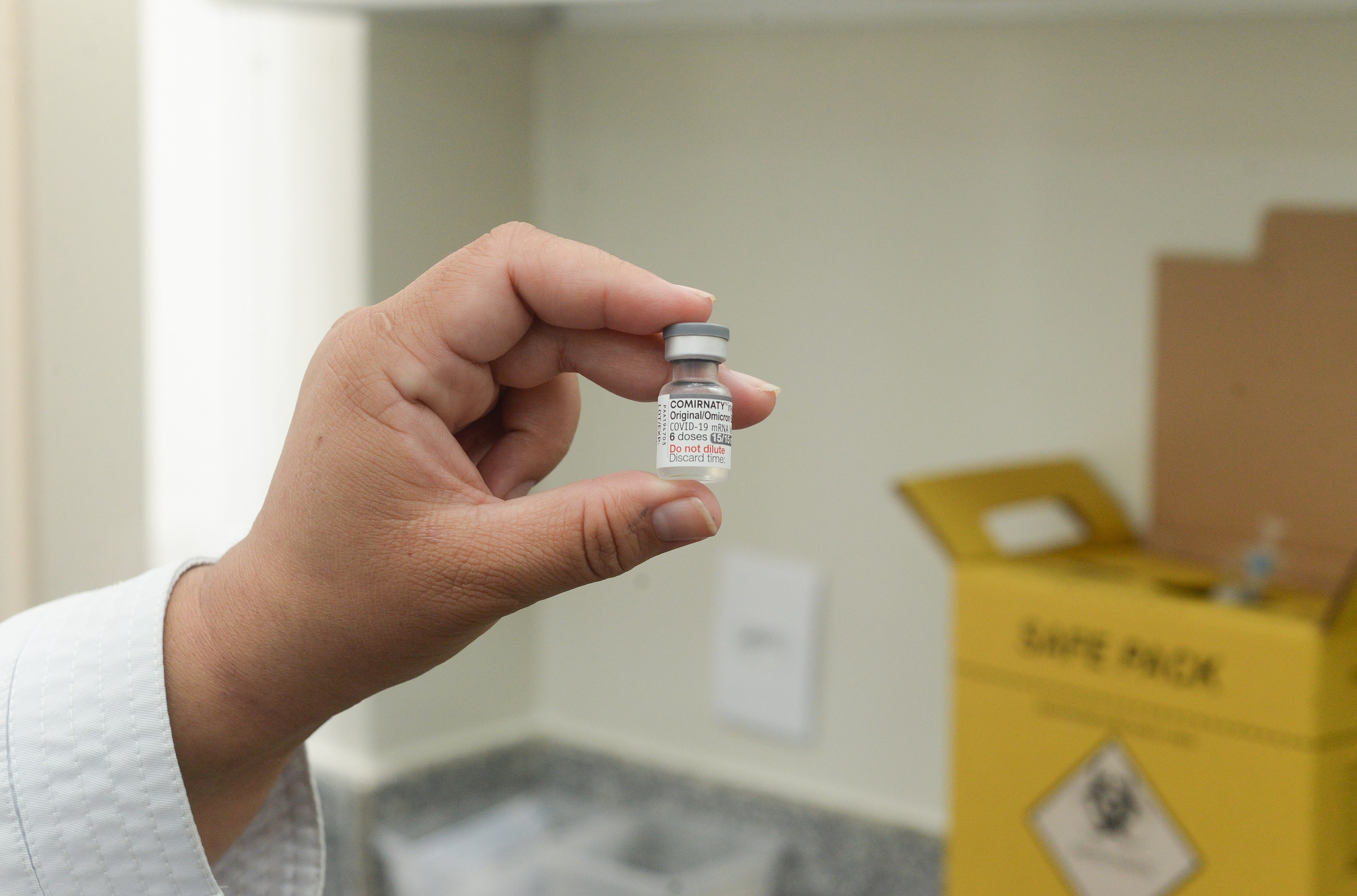 Palmenses acima de 18 anos podem tomar Pfizer Bivalente a partir de quinta-feira