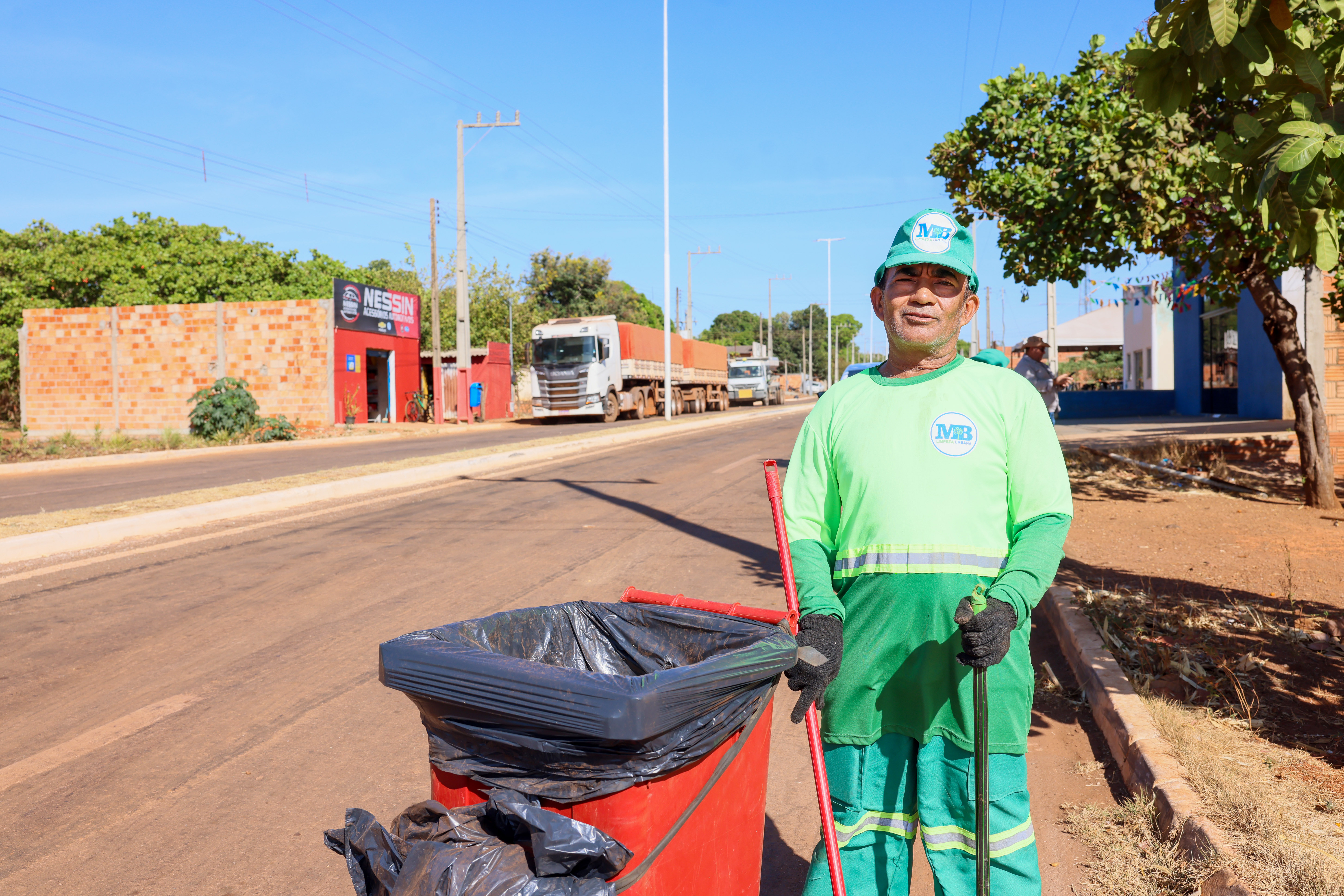 Data: 03/09/2025. Limpeza em Buritirana