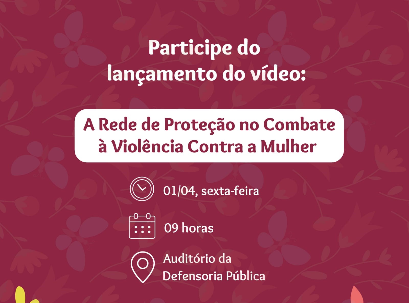 Prefeitura lança vídeo para apresentar a rede de proteção de combate à violência contra a mulher em Palmas