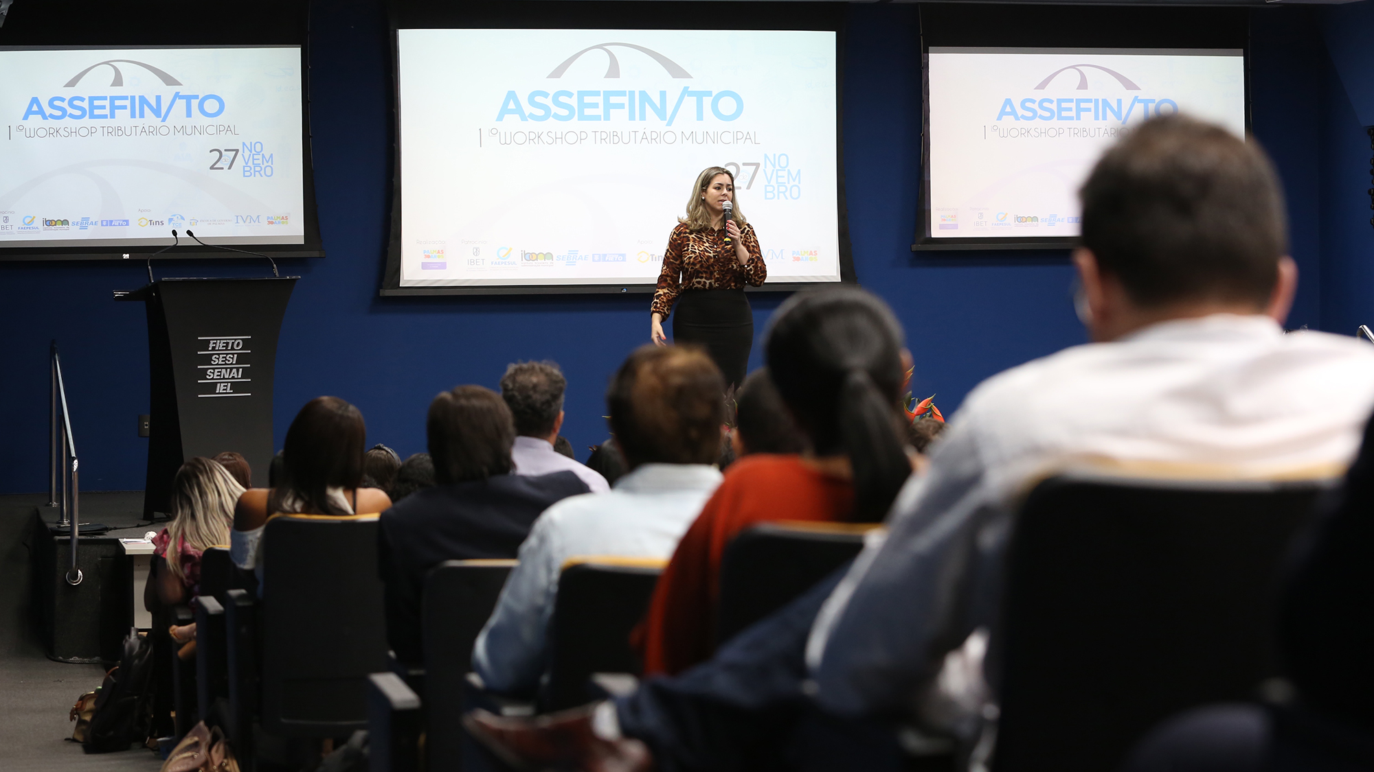 Prefeita Cinthia Ribeiro empossa Rogério Ramos na presidência da Assefin-TO durante I Workshop Tributário Municipal
