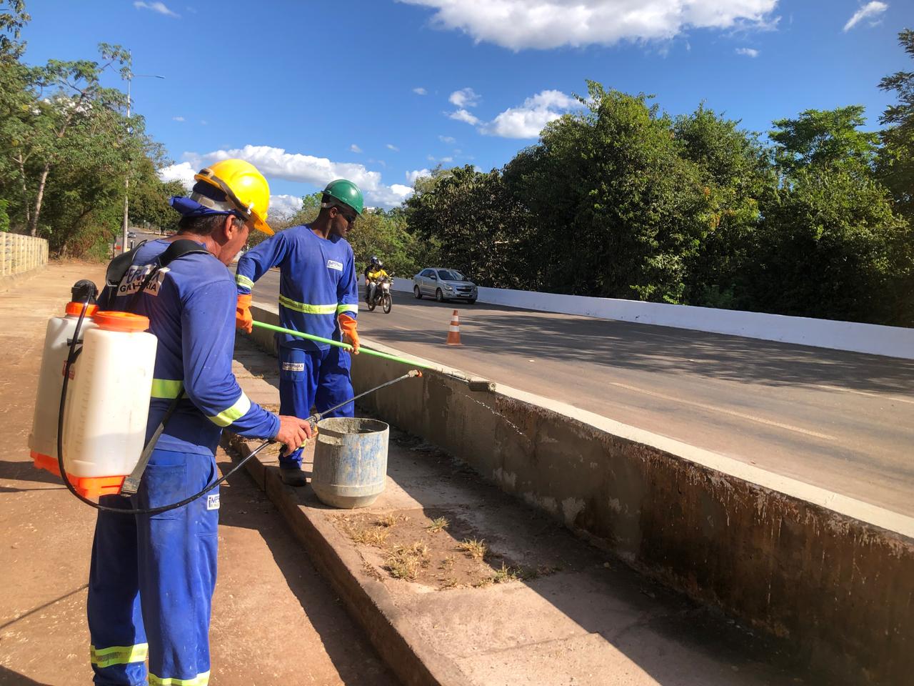 Recuperação de ponte na Avenida Teotônio Segurado entra na reta final