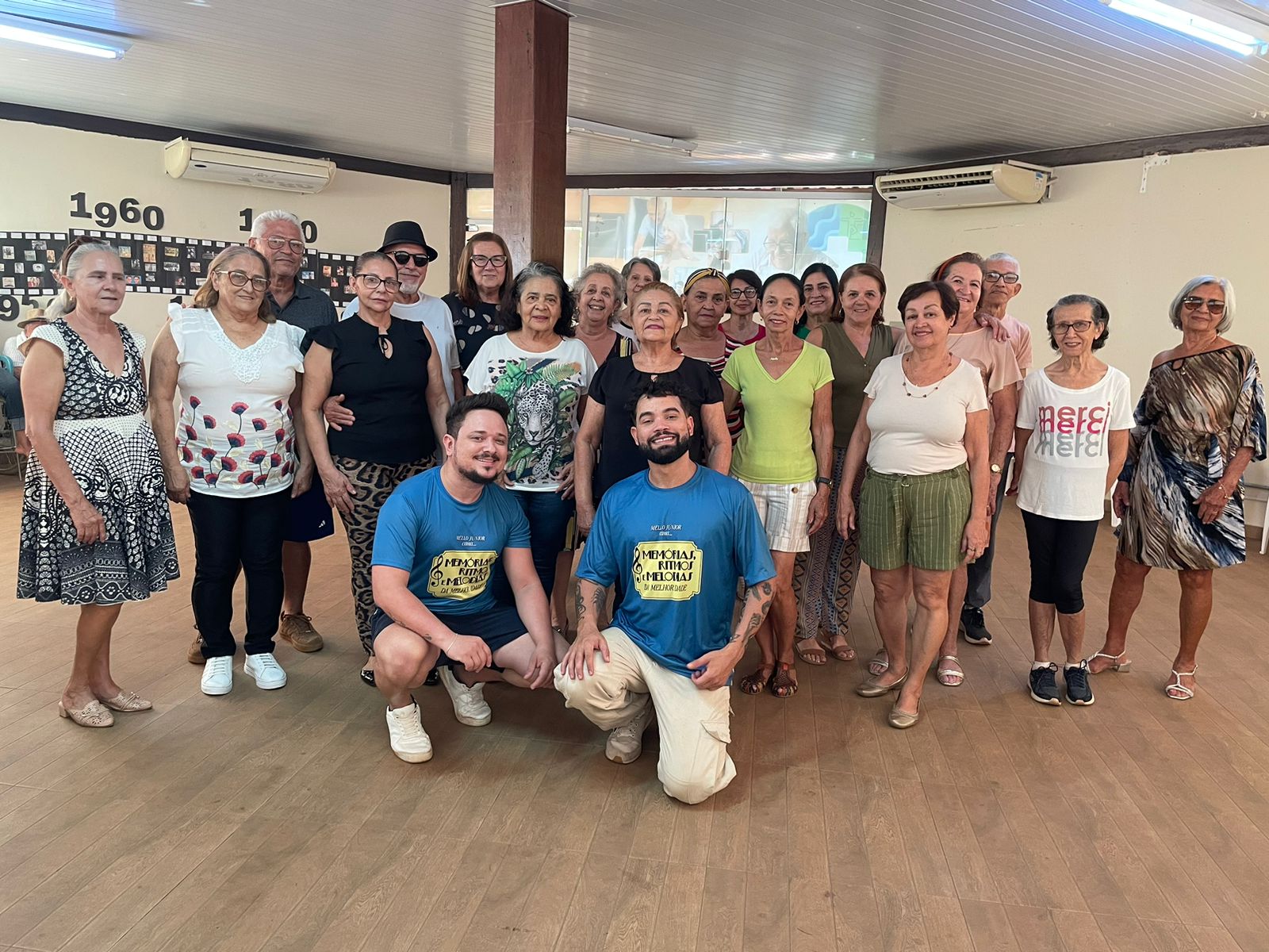 Parque da Pessoa Idosa da Prefeitura de Palmas prepara membros para apresentação de boleros