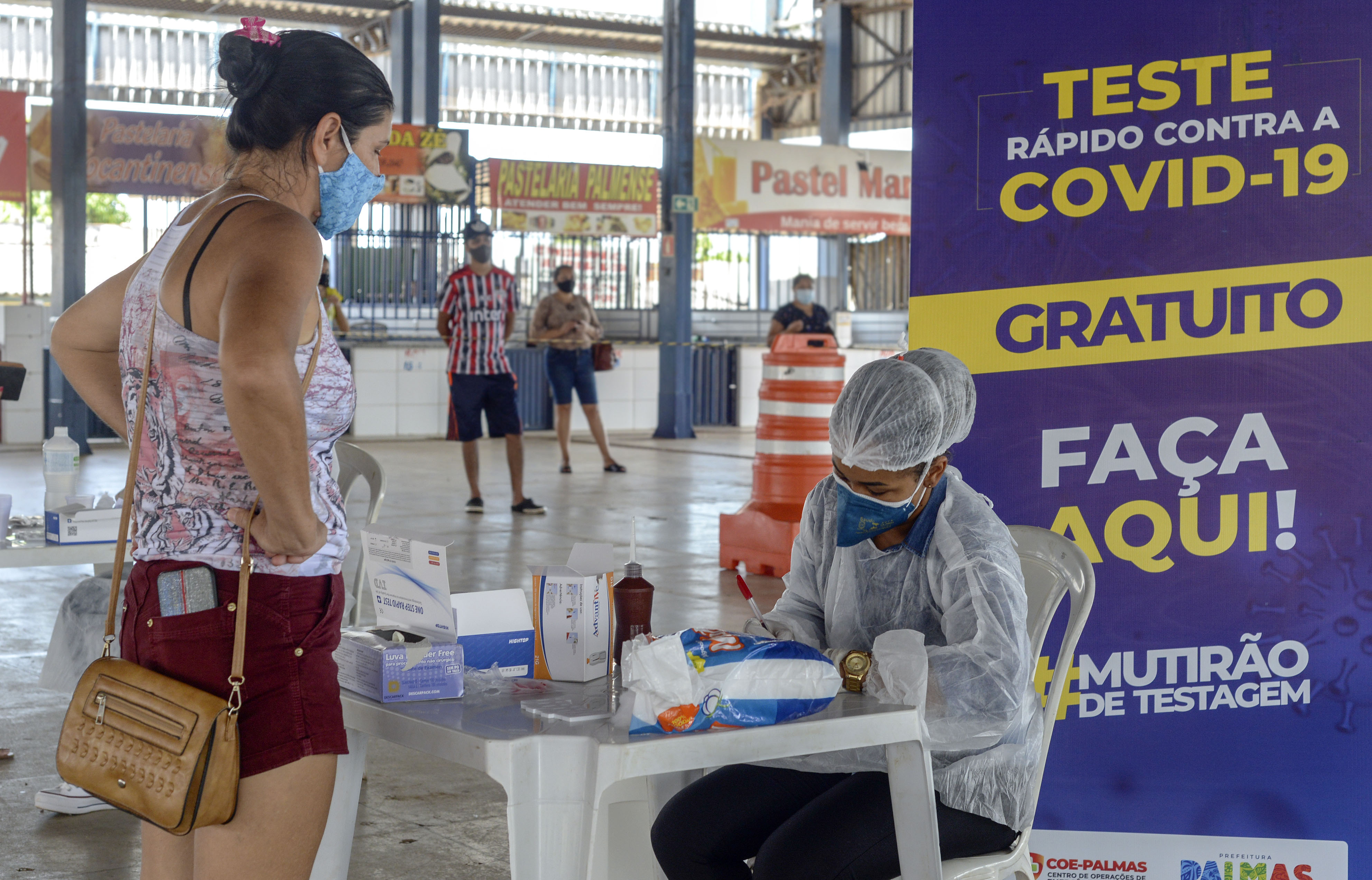 Prefeitura de Palmas realiza teste de rastreio na população na próxima semana