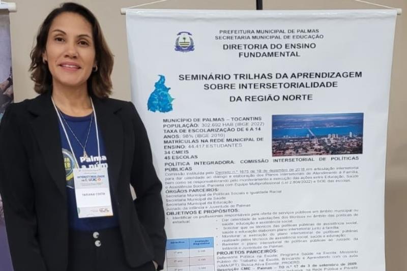 Semed é representada no Seminário Trilhas de Aprendizagem em Intersetorialidade na Educação