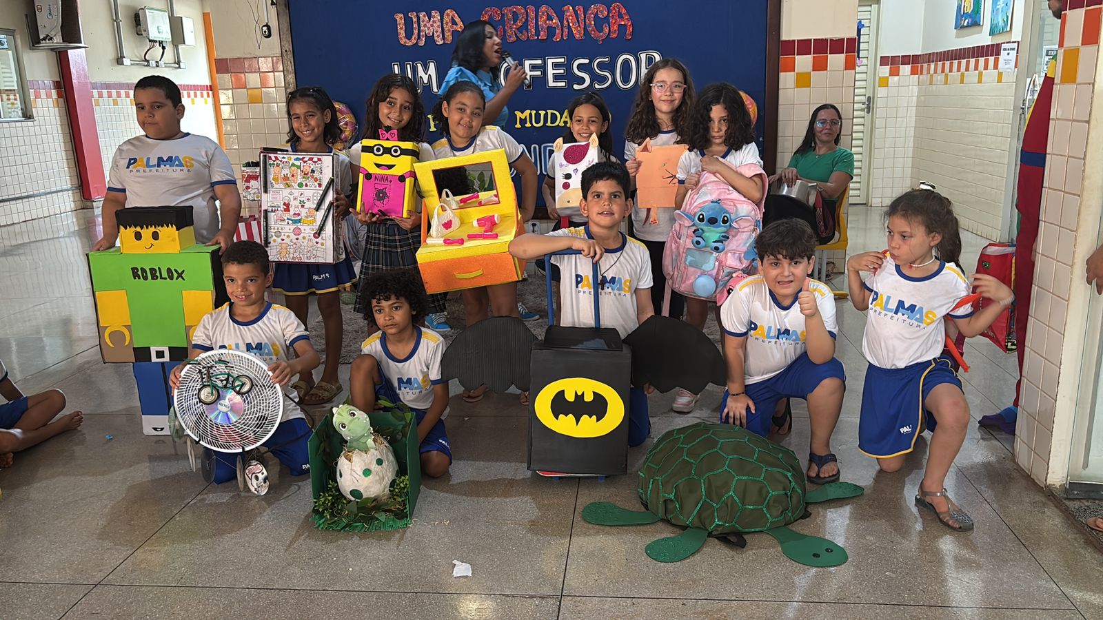 Com criatividade, as mochilas malucas trouxeram mais diversão aos pequenos