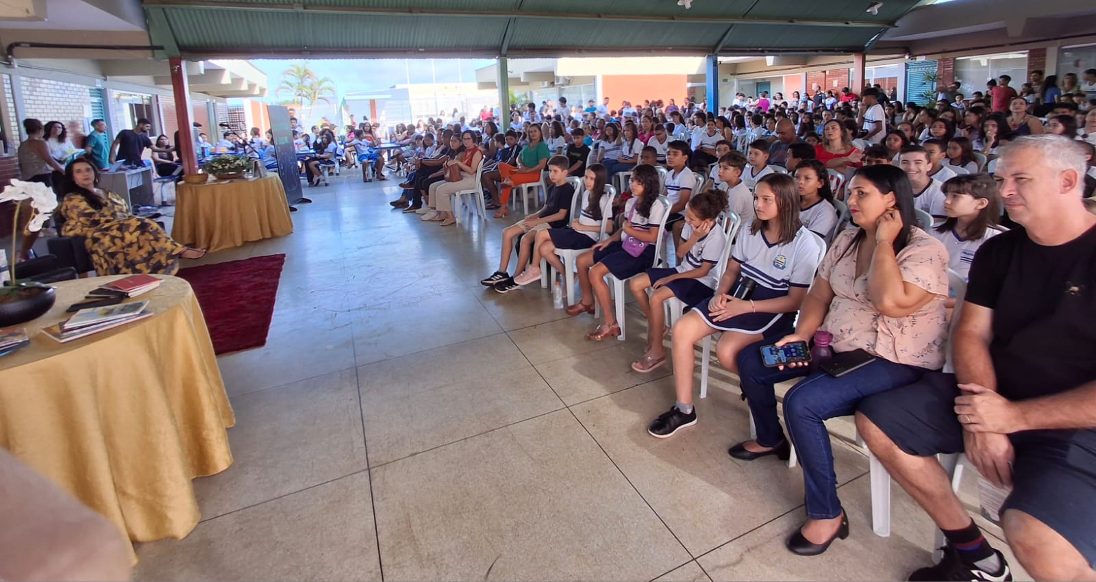 Comunidade escolar prestigiou em peso a primeira edição do evento -Foto: divulgação
