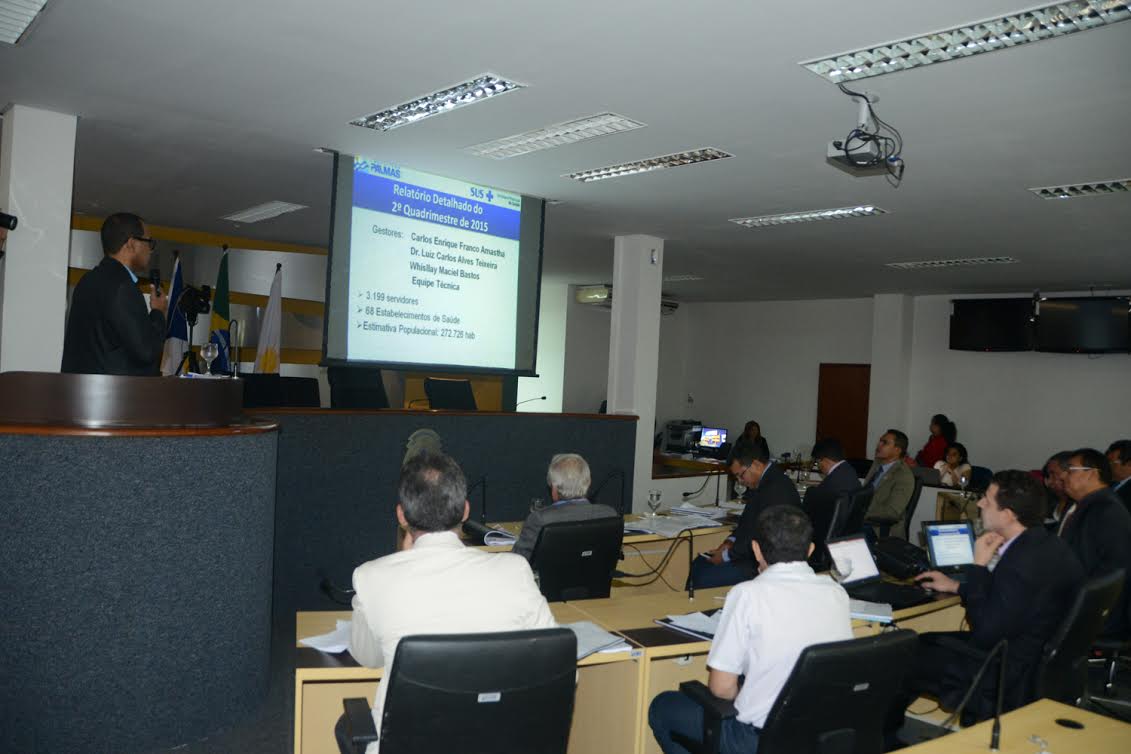 Secretário de Saúde apresenta Relatório Detalhado do Segundo Quadrimestre de 2015