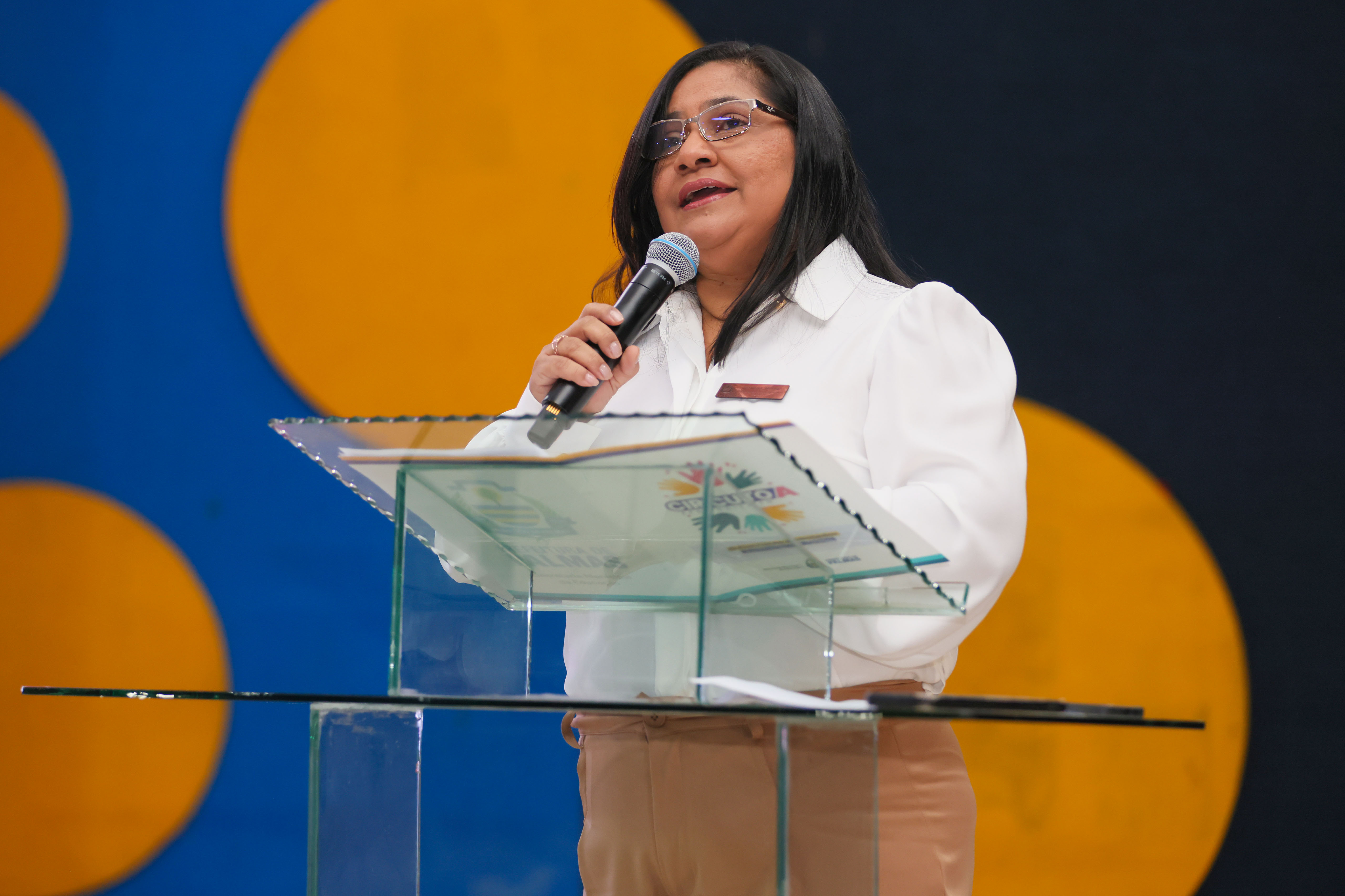 Diiretora da educação infantil, Jordana Jácome, falou sobre a relevância do Circuito A para toda a rede de ensino