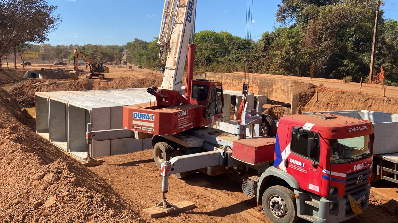 Obra de melhoria do acesso aos bairros da região norte de Palmas em ritmo acelerado