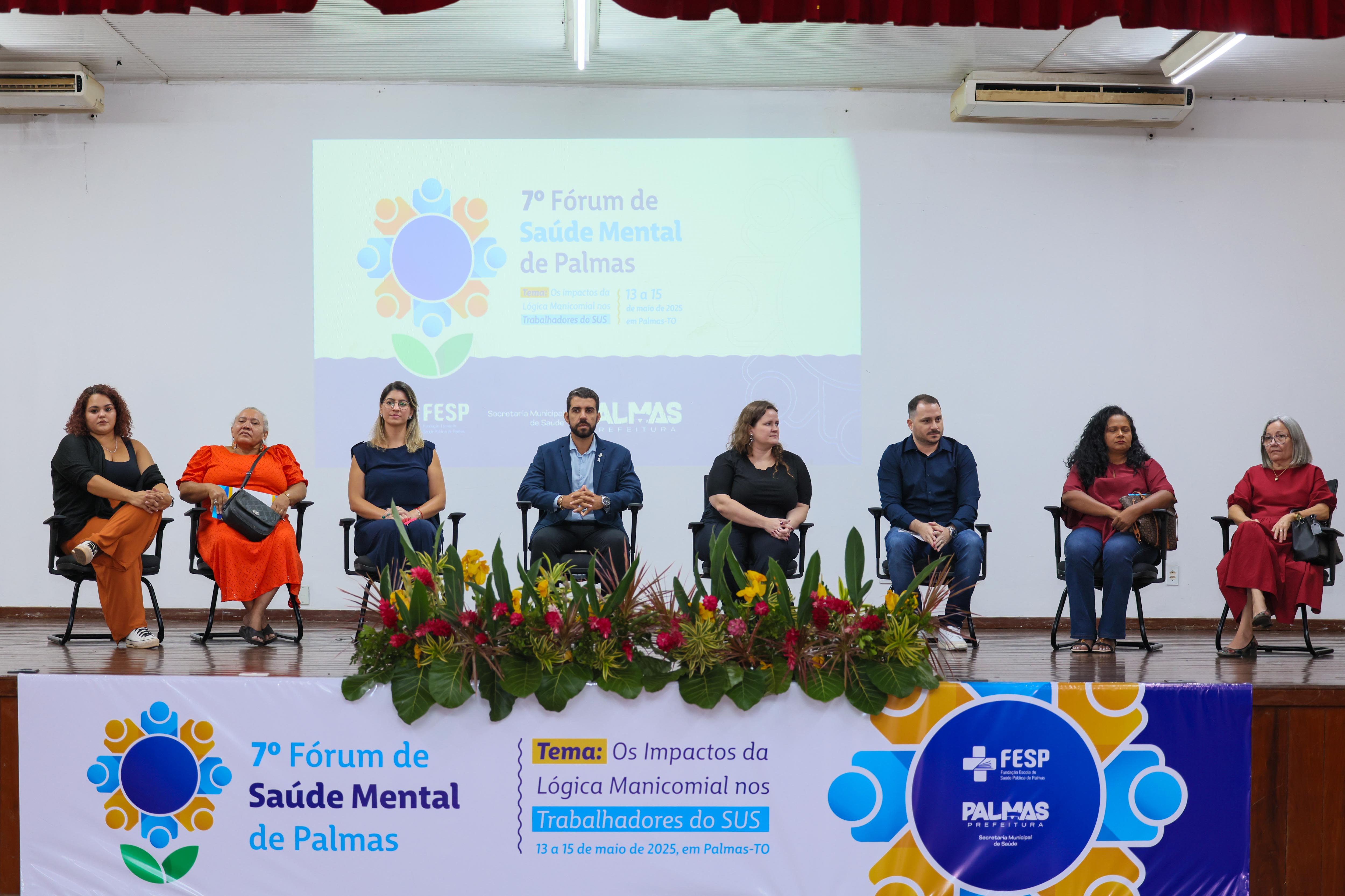 Abertura do fórum contou com presença de gestores, pesquisadores, trabalhadores da rede de saúde pública e demais profissionais que atuam com saúde mental