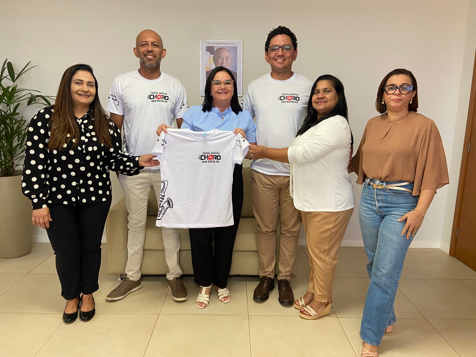 Projeto Viva Música leva chorinho para escolas da rede municipal de ensino de Palmas