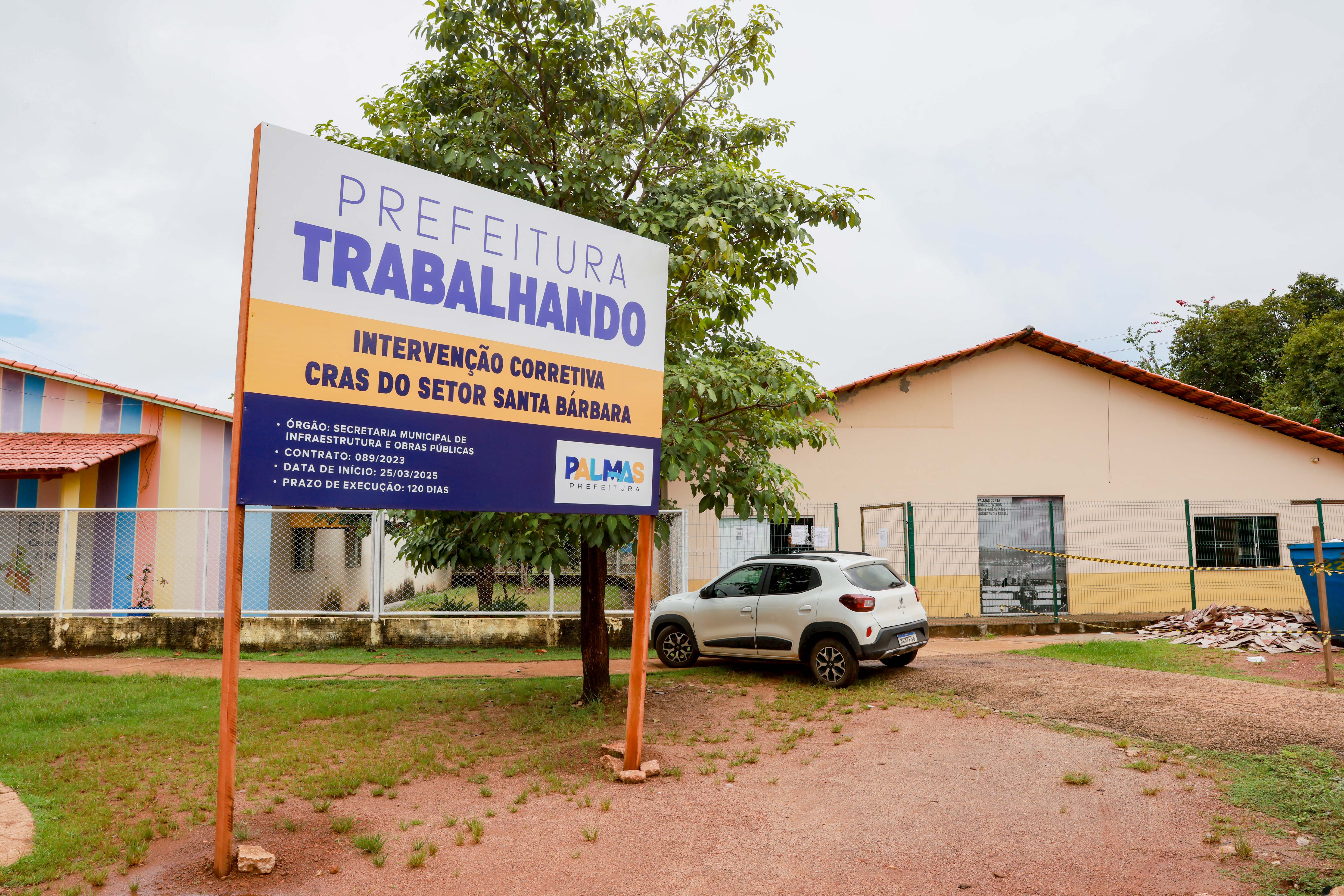 Obras no Cras Karajá II devem ser concluídas em 120 dias