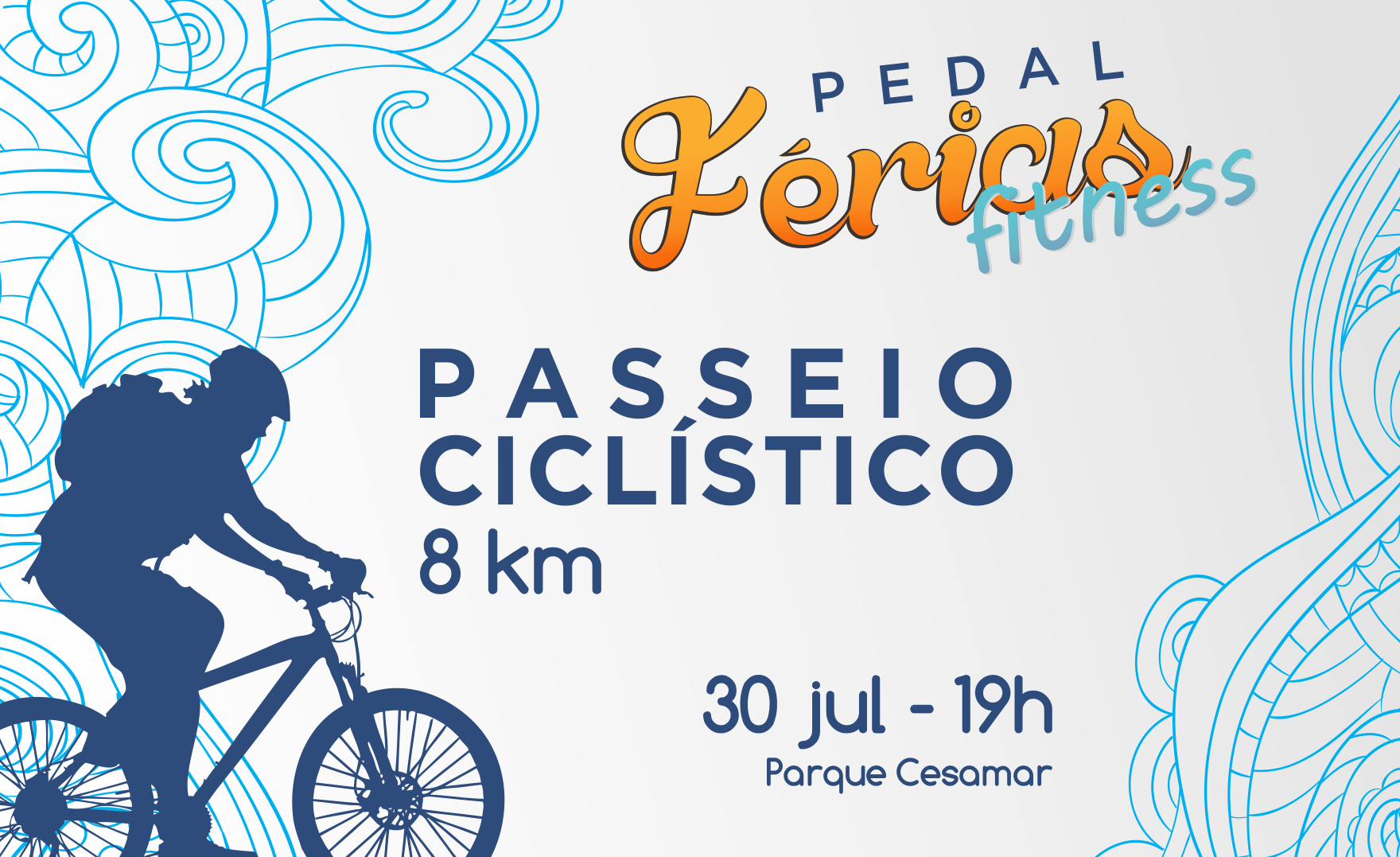 Parque Cesamar recebe ciclistas para “Pedal Férias Fitness” nesta quinta, 30