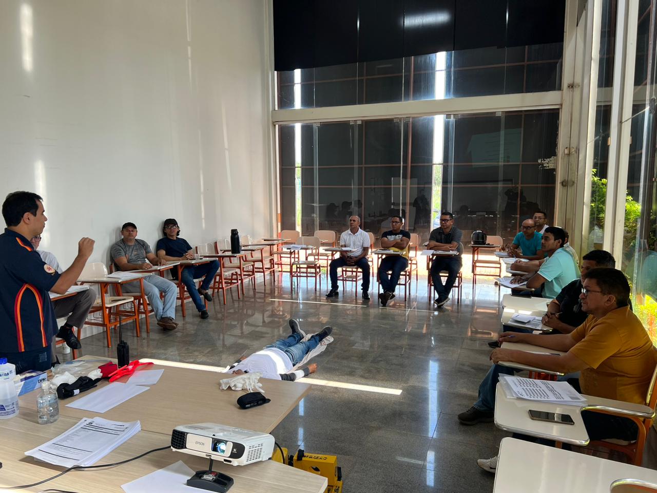 Samu realiza curso introdutório em atendimento pré-hospitalar para condutores