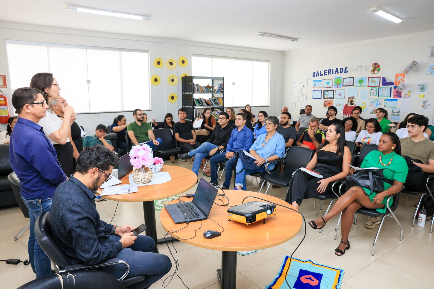 Reunião entre membros do Fórum Estadual da Política de Combate às Drogas foi realizada nesta quarta-feira, 13, no Centro de Atendimento Psicossocial- Caps III AD