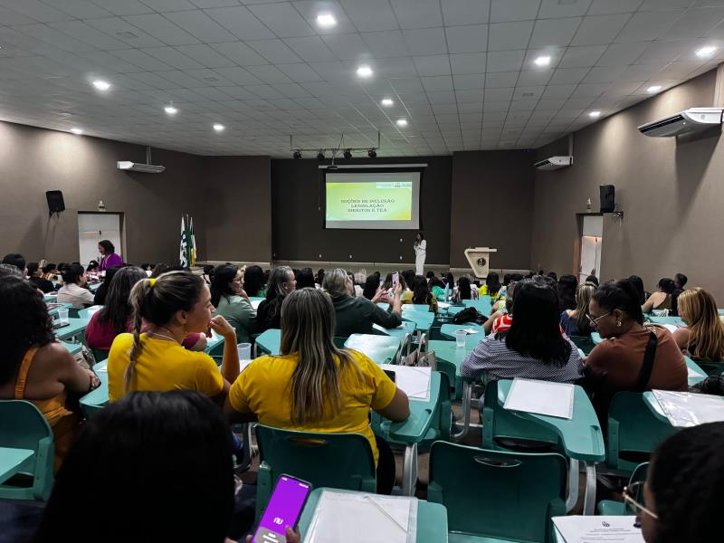 Professores de Palmas recebem formação em Educação Especial e Inclusiva, em parceria com a Faculdade Unina