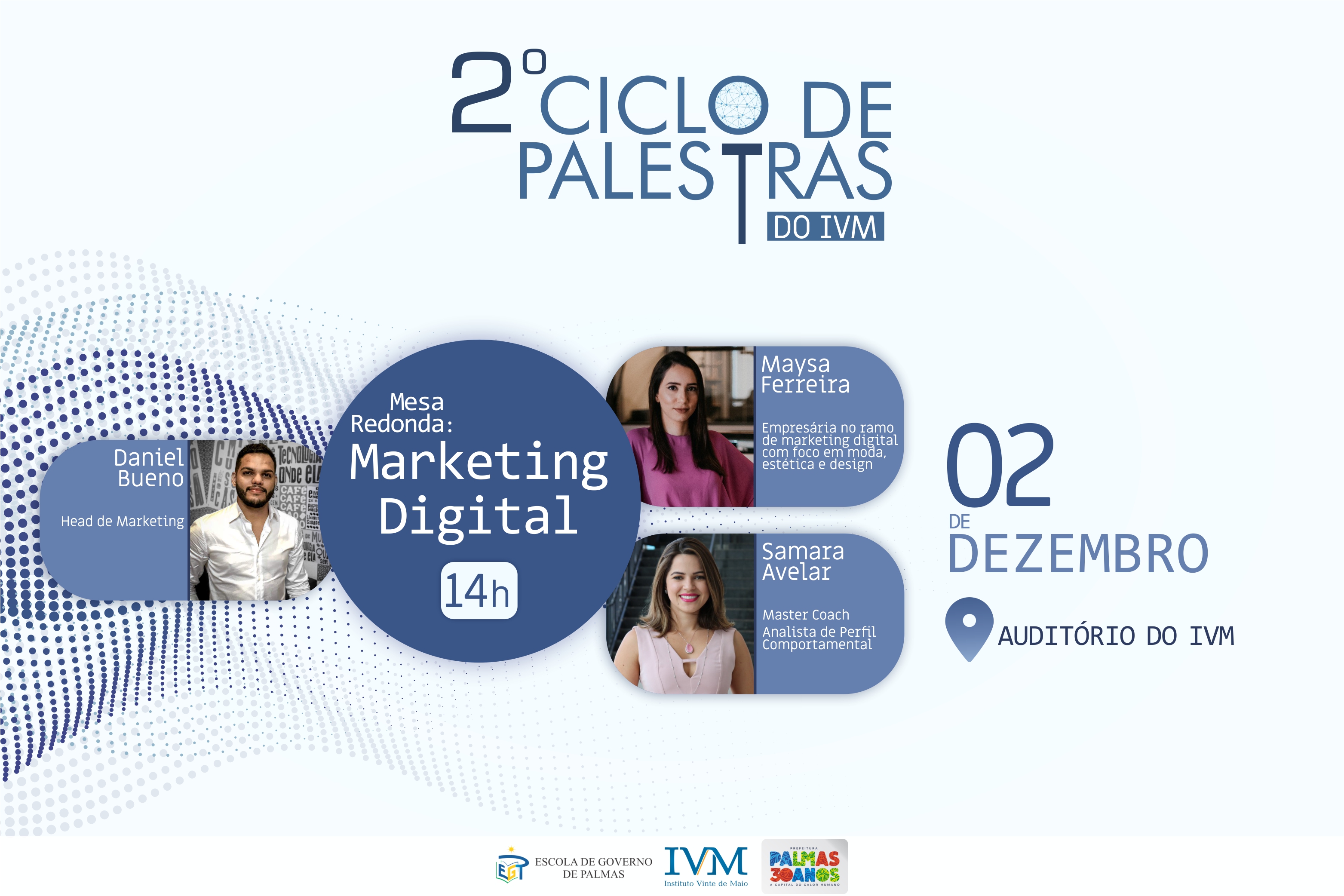 2º Ciclo de Palestras começa com mesa redonda sobre Marketing Digital nesta segunda, 02