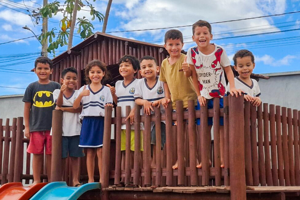 Praça do setor Santo Amaro recebe programação do Palmas para o Brincar promovido pela Secretaria Municipal da Educação
