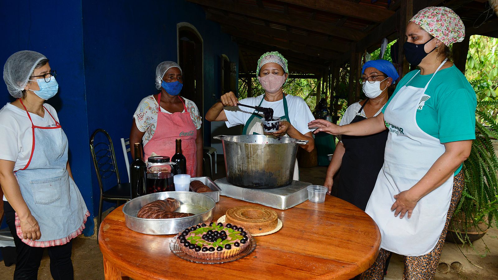 Equipe do projeto Festa da Colheita da Jabuticaba participa de capacitação para Festival Gastronômico de Taquaruçu