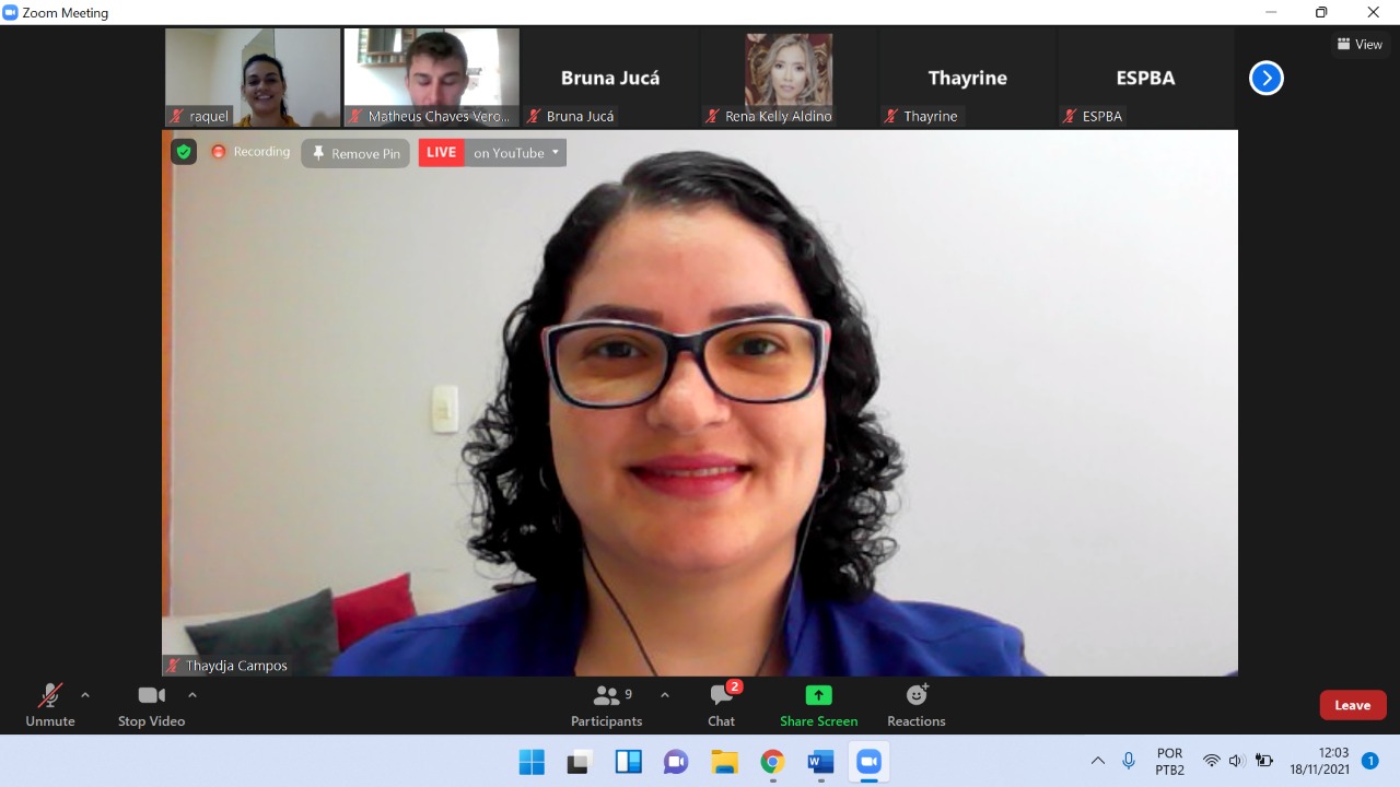 Trabalhos de residentes da Fesp recebem Menção Honrosa em XI Encontro Nacional de Residências em Saúde