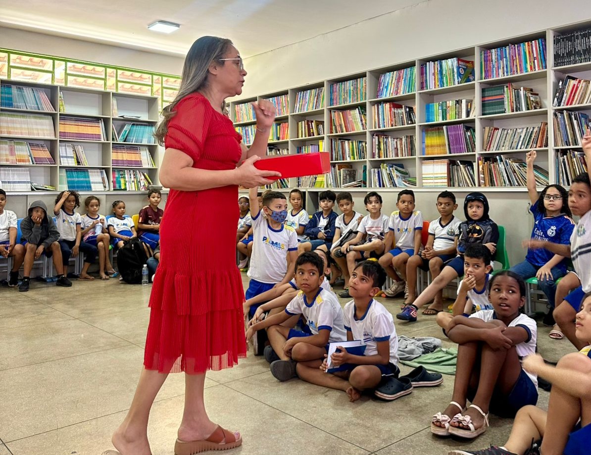 Projeto contou com a orientação da professora de língua portuguesa, Simone Lima