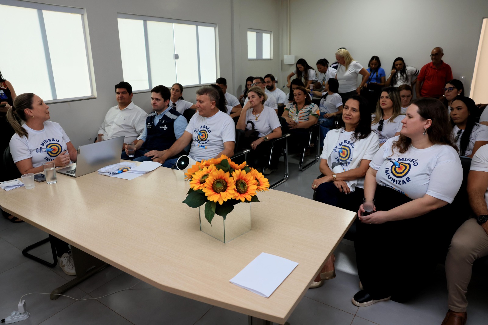 Gestores da saúde se reuniram para discutir estratégias de imunização