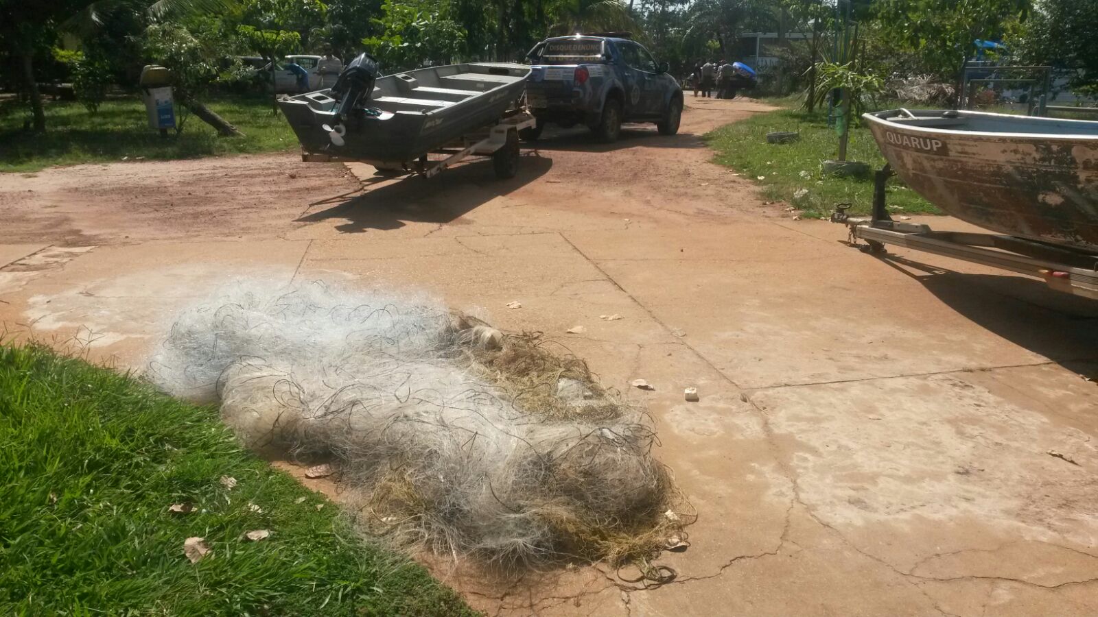 Guarda Metropolitana Ambiental apreende pescado e material predatório