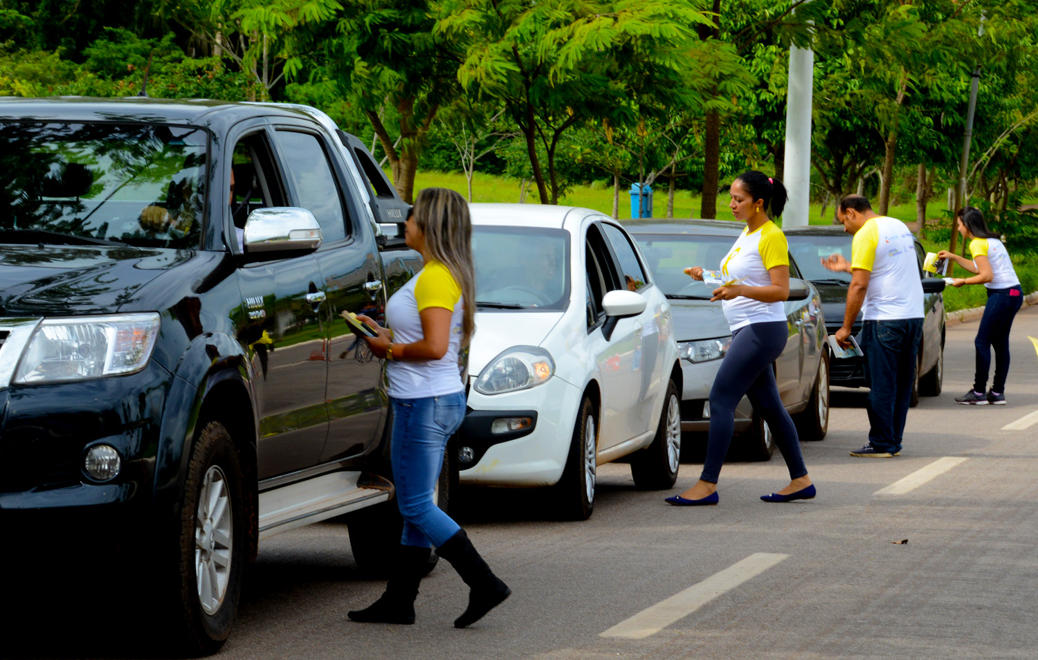 Ações do Maio Amarelo leva palestra a acadêmicos