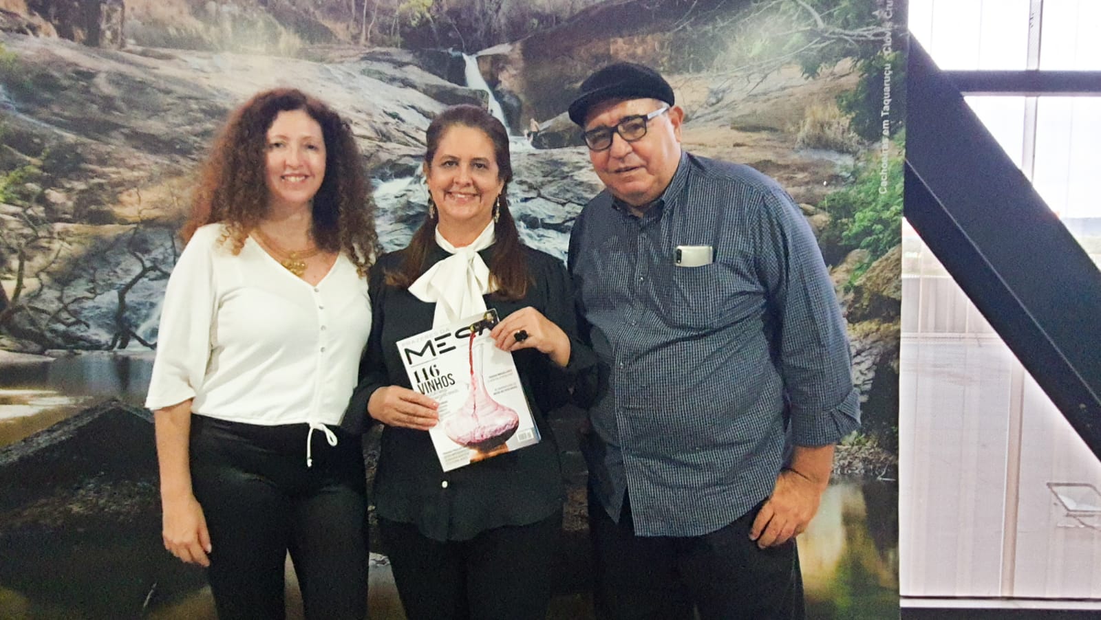 Representantes da Federação de Comunicadores de Turismo são recepcionados na Agtur