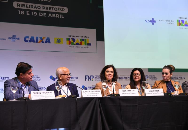 Na FNP, prefeita Cinthia defende diálogo e avanço na distribuição de recursos aos municípios