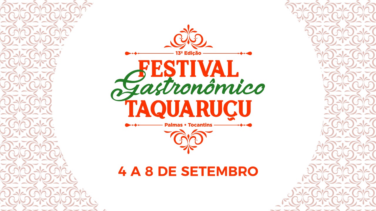 Credenciamento da imprensa para 13º Festival Gastronômico de Taquaruçu deve ser feito até 3 de setembro