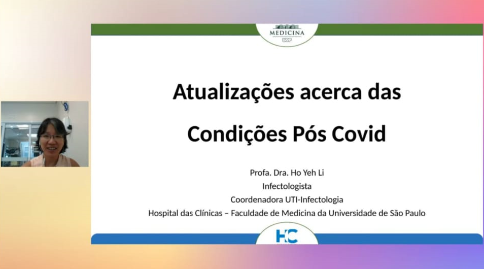 Webinar ‘Atualizações acerca das condições pós-covid’ é realizado pela Fesp