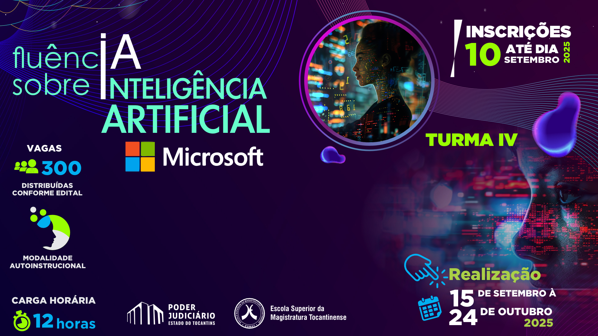 Servidores podem se inscrever no curso FluêncIA sobre Inteligência Artificial oferecido pela Esmat 