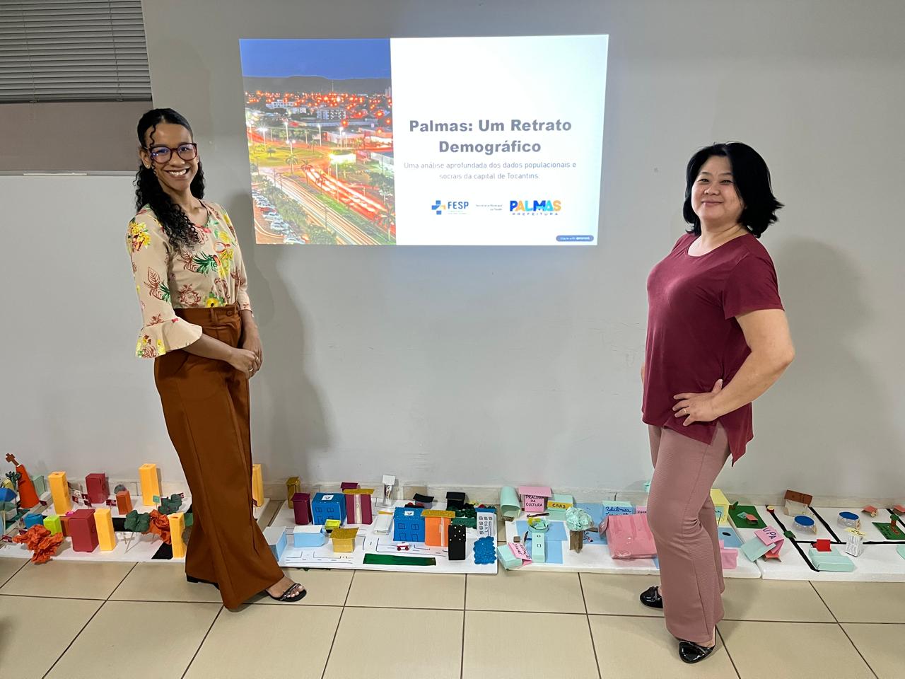 Tuila Macedo e Tiemi Sousa foram as palestrantes do curso