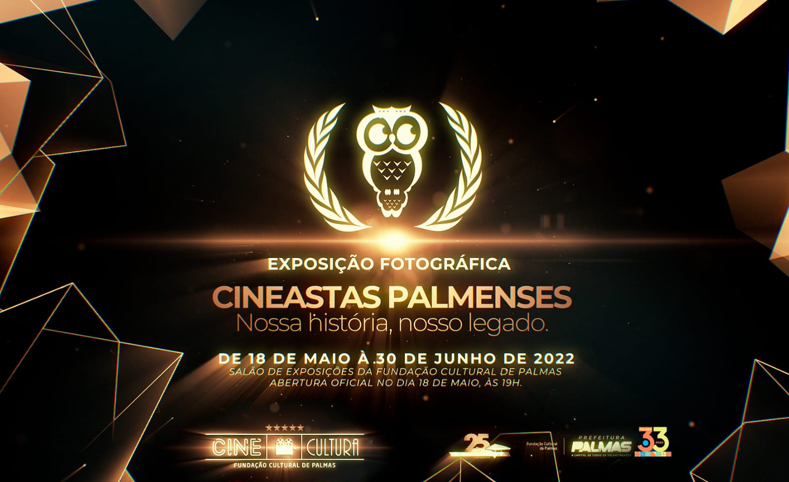 Fundação Cultural de Palmas recebe exposição ‘Cineastas Palmenses - Nossa história, nosso Legado'